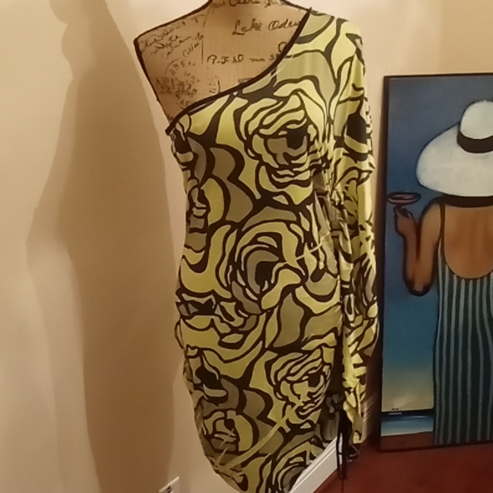 Symphony Floral One Shoulder Dress